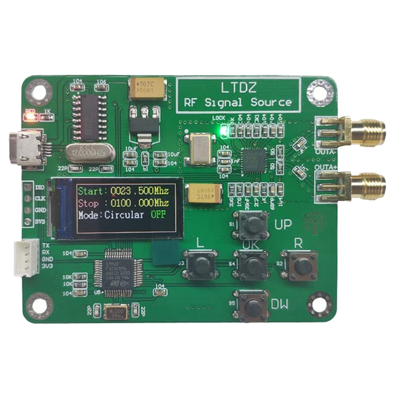LTDZ MAX2870 STM32 23.5-6000MHz ȣ ҽ  USB 5..
